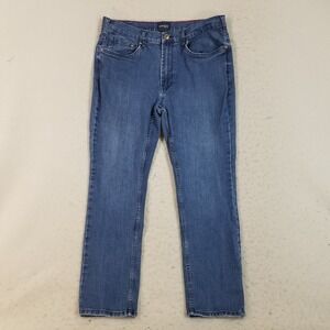 Jachs New York Jeans Mens 38x30 Blue Tribeca Straight Leg Stretch Denim 1664544